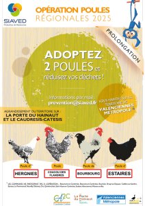 Lire la suite à propos de l’article Opération Poules Régionales 2025