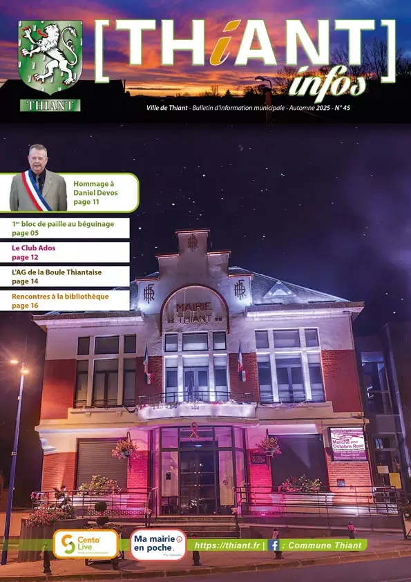 Thiant Infos - numéro 45 - automne 2025